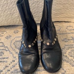 Chanel Anniversary edition boots